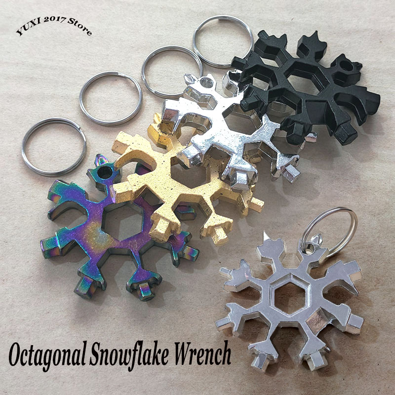 Outdoor Adventure Xl - 18가지 기능이 있는 스노우플레이크 멀티툴, 야외