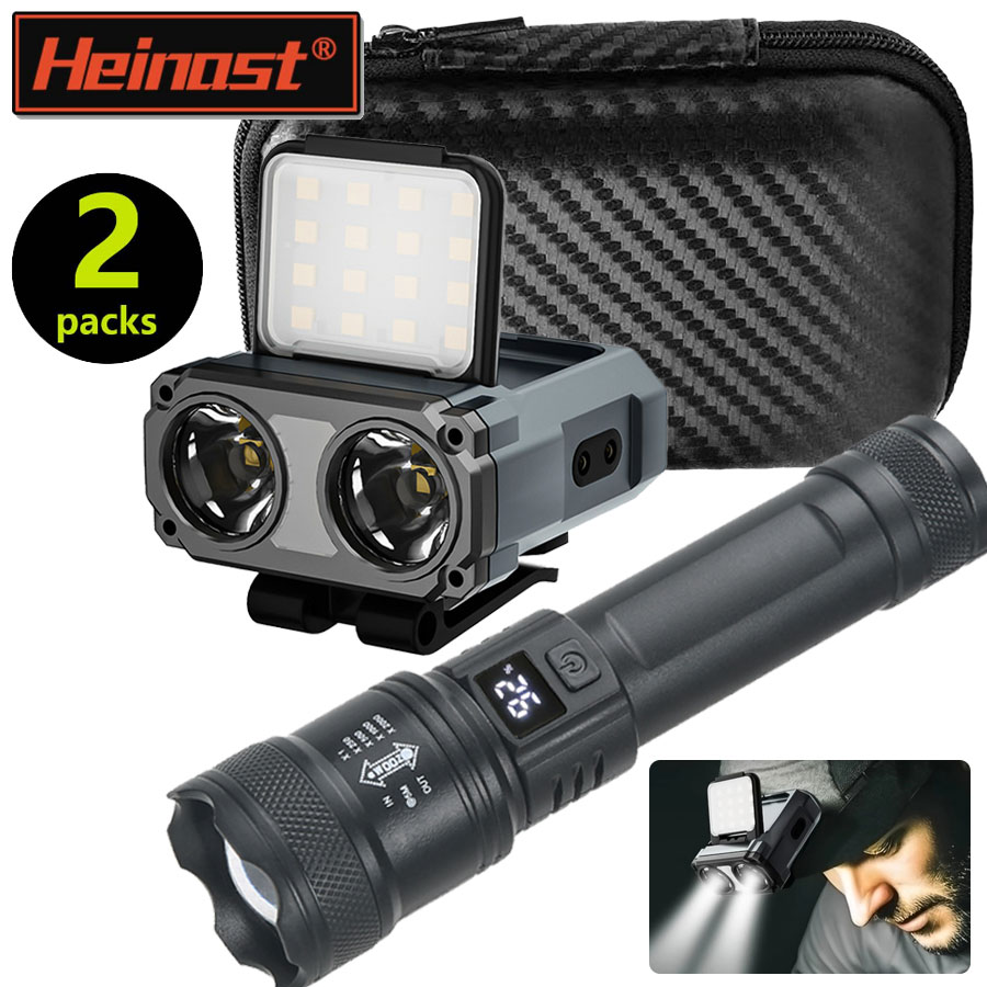Headlamp Waterproof Rechargeable - 초강력 미니 충전식 헤드램프/휴대용 LED 손전등