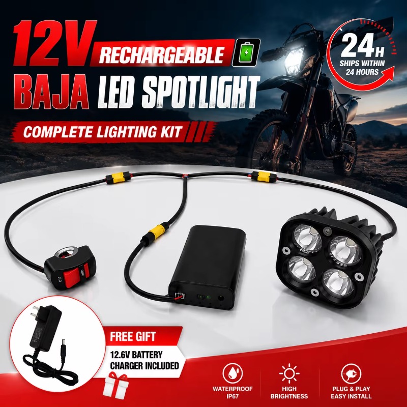 12V 바하 라이트 LED 헤드램프, 충전식, 40W, - Headlamp Waterproof Rechargeable 리뷰 및 가격