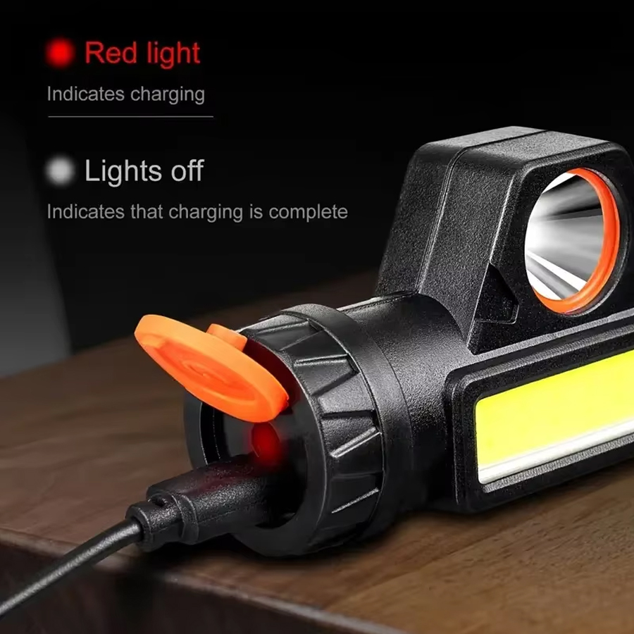 1-3PCS 충전식 COB LED 전조등 강력한 자기  - Headlamp Waterproof Rechargeable 리뷰 및 가격