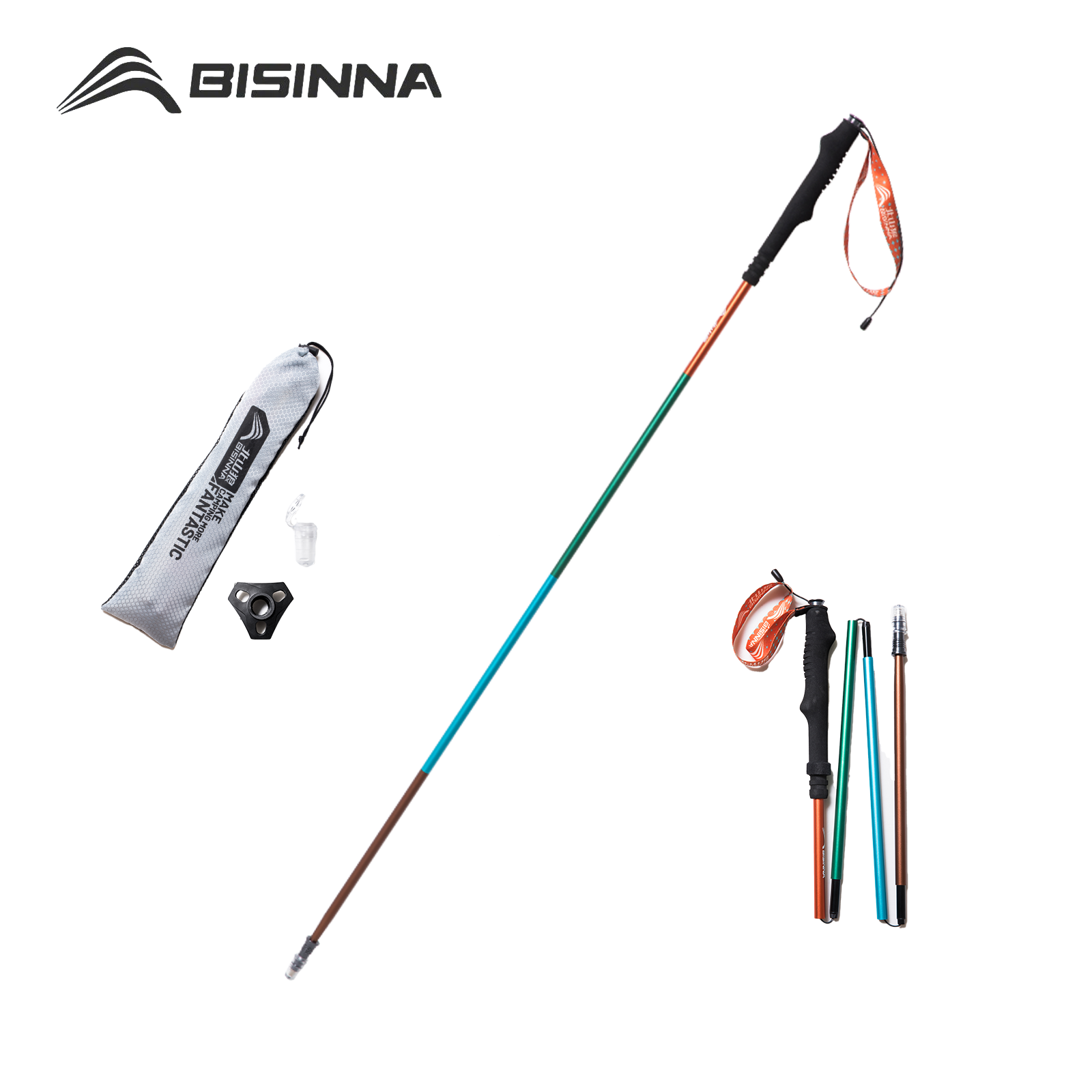 BISINNA 2pcs 트레킹 폴 초경량 알루미늄 합금 - Trekking Pole Carbon 리뷰 및 가격