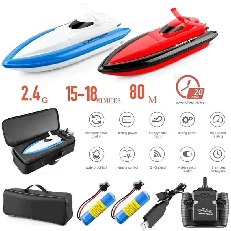 F1 고속 RC 보트 원격 조종 레이싱 보트 4채널,  - Outdoor Adventure Races 리뷰 및 가격
