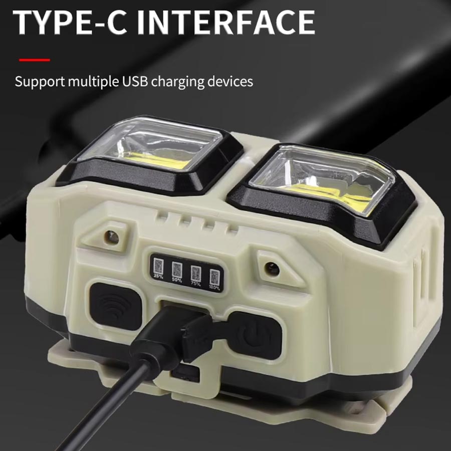COB LED 헤드램프 충전식 헤드라이트, 야외 캠핑  - Headlamp Waterproof Rechargeable 리뷰 및 가격