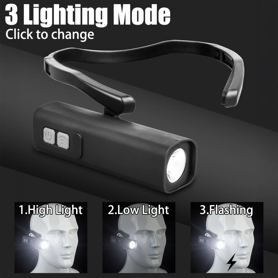 2025 이어 클립 헤드램프 – 밝은 LED 헤드라이트 - Headlamp Waterproof Rechargeable 리뷰 및 가격